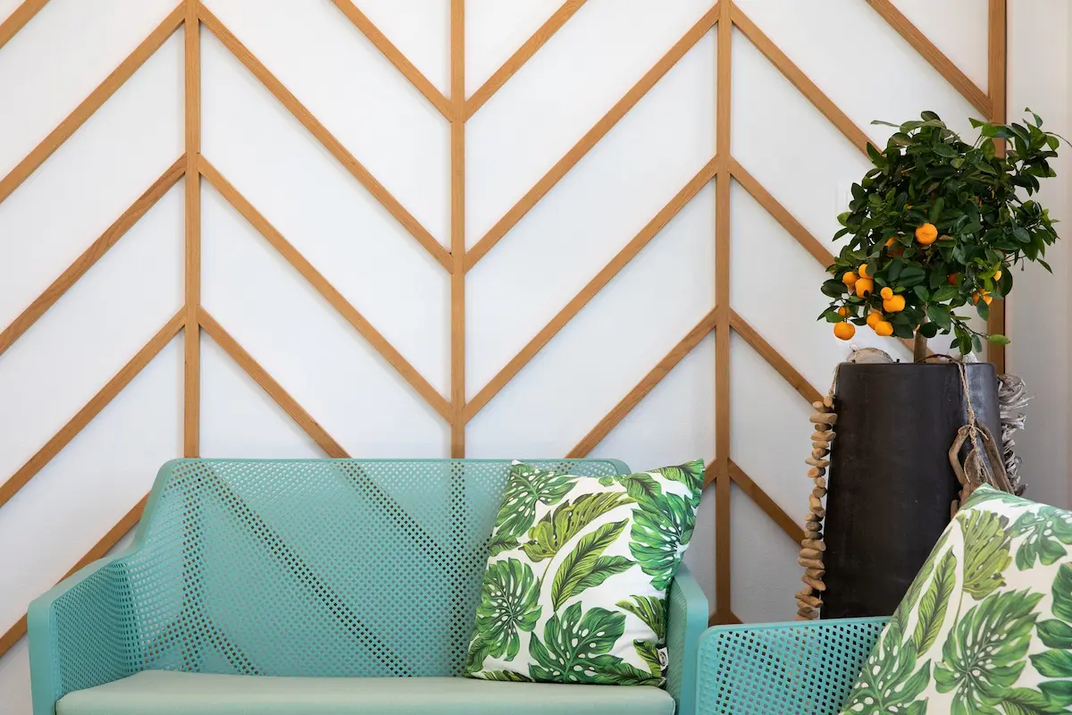 Interior detail at Suites Sole, family hotel Keramoti